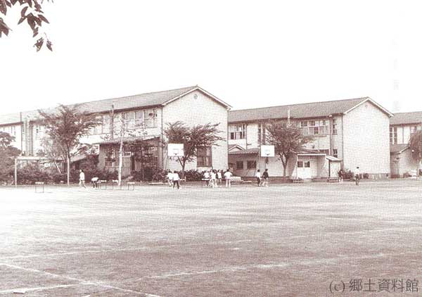 昭和30年代用賀中学校