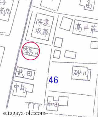 千歳台2-46住宅地図