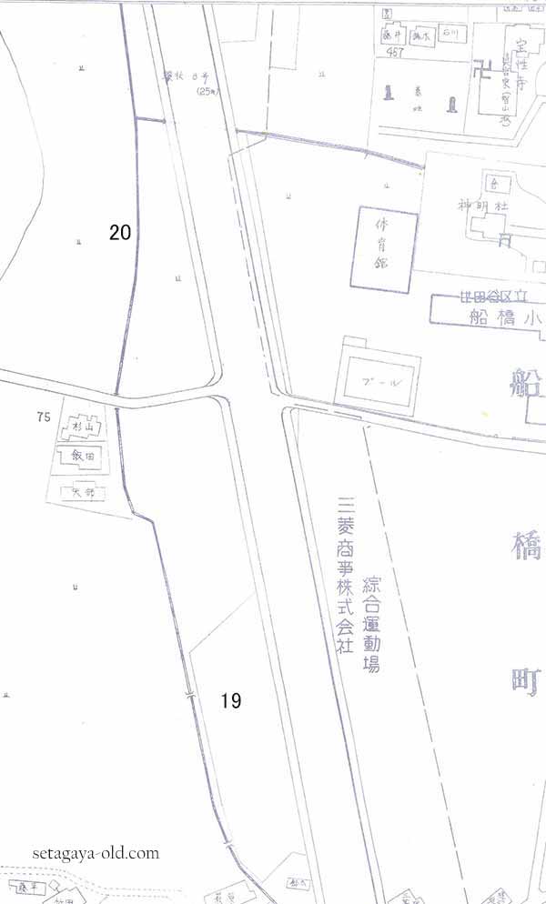 千歳台3丁目19住宅地図