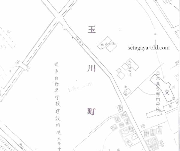上野毛2-24住宅地図