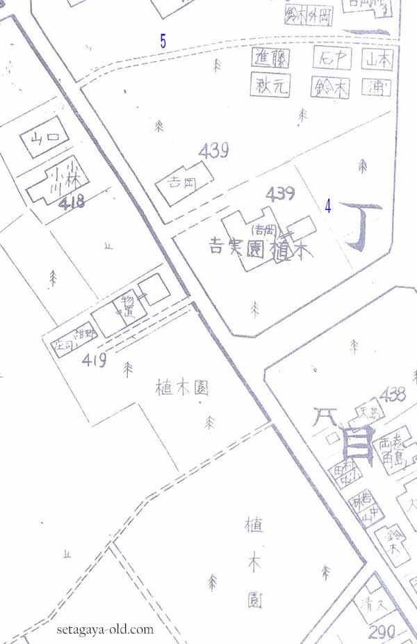 上祖師谷1丁目4住宅地図