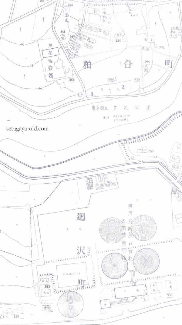 粕谷1丁目住宅地図