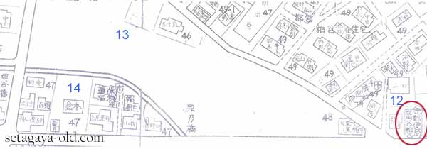 粕谷4丁目12住宅地図