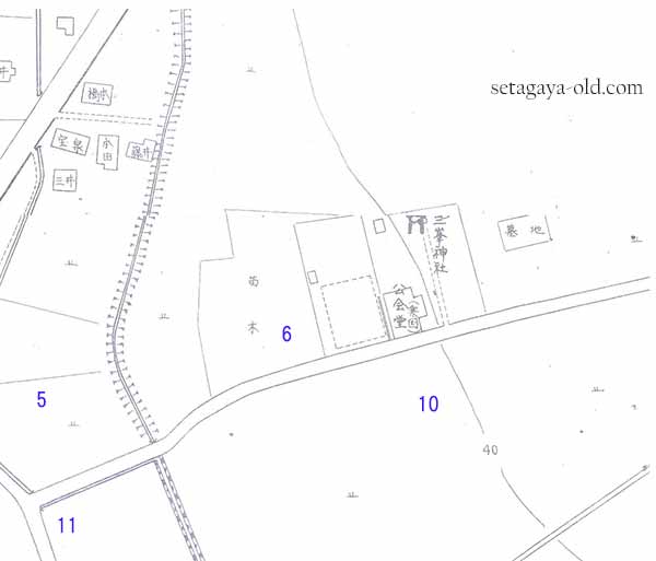 砧4丁目5住宅地図