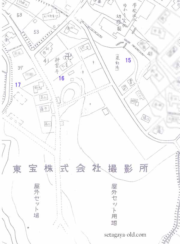 砧7丁目15住宅地図