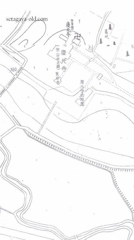 喜多見4丁目17住宅地図