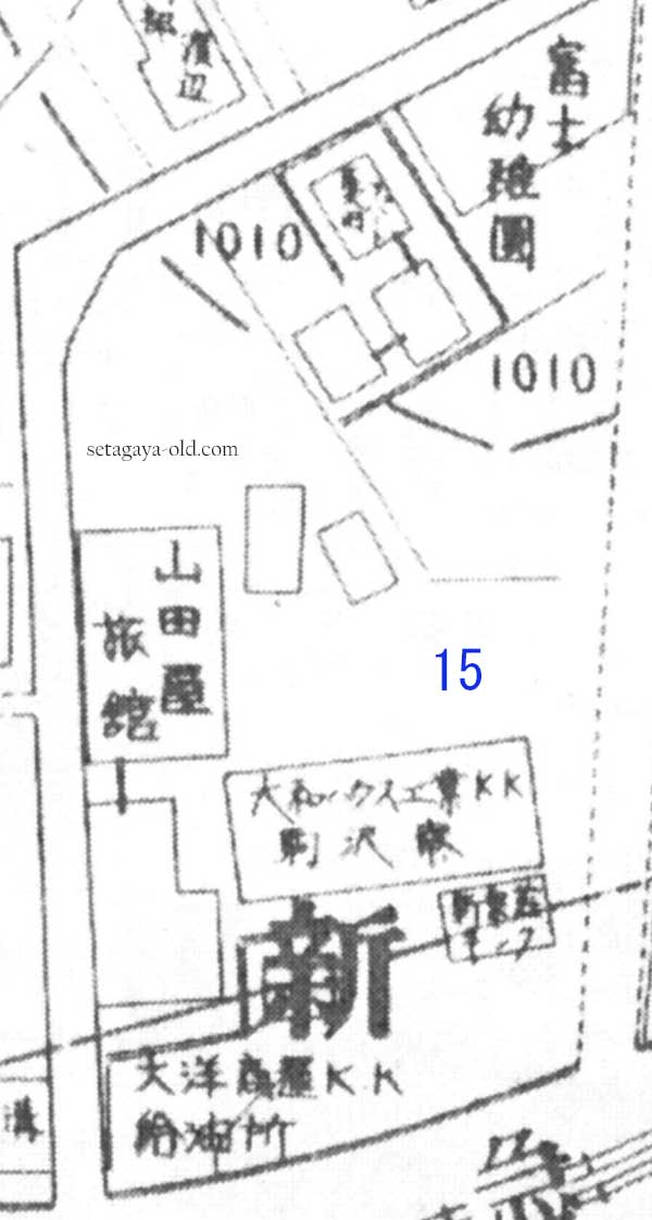 駒沢3丁目15住宅地図
