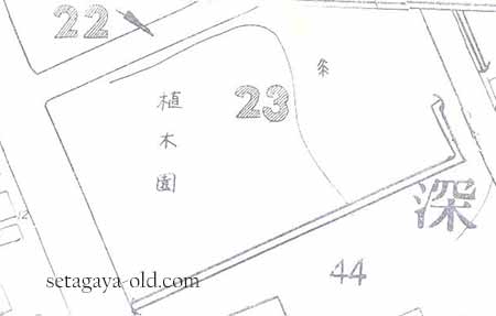 深沢6丁目23住宅地図