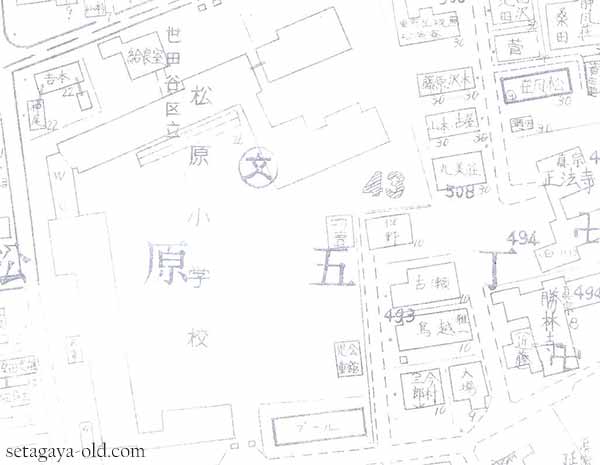 松原小学校住宅地図