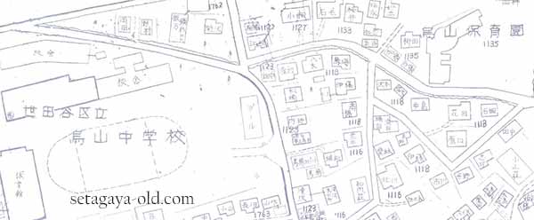 南烏山4丁目住宅地図