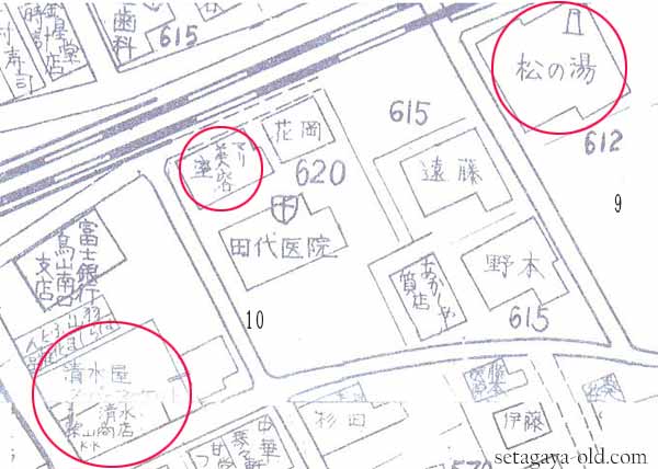 南烏山5丁目9住宅地図