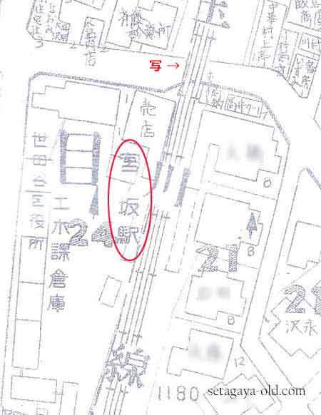 宮の坂駅住宅地図