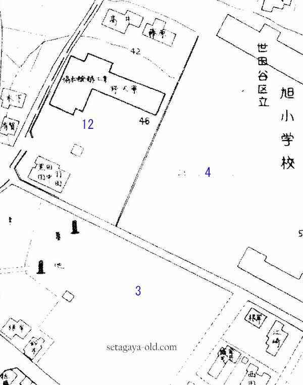 野沢1丁目3住宅地図