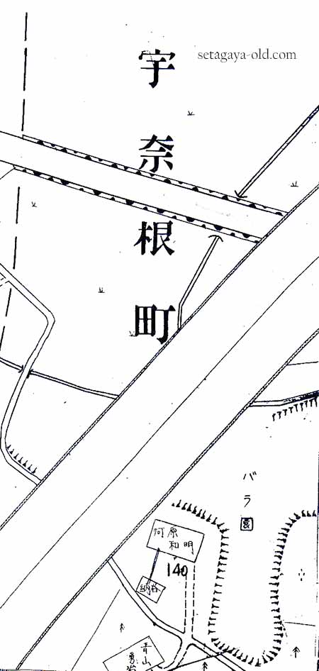 宇奈根2丁目26住宅地図