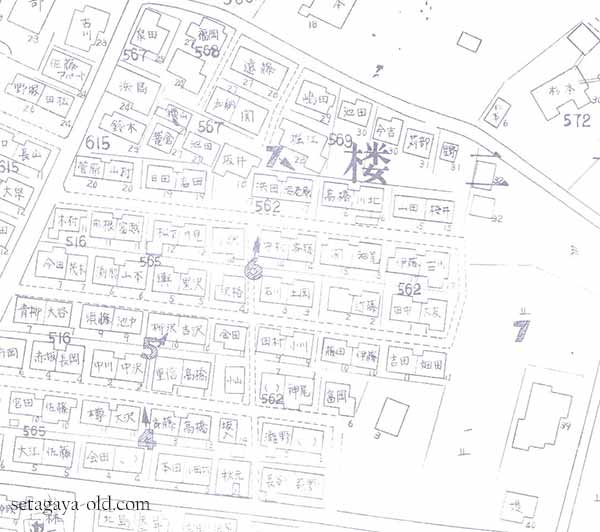 桜2丁目住宅地図