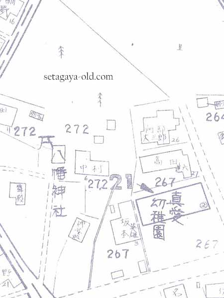 桜上水3丁目21住宅地図