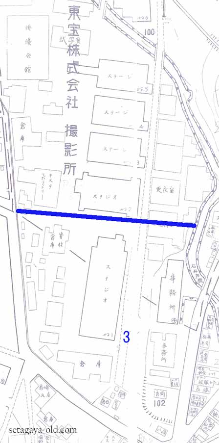 成城1丁目3住宅地図