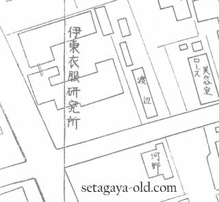 成城5丁目15住宅地図