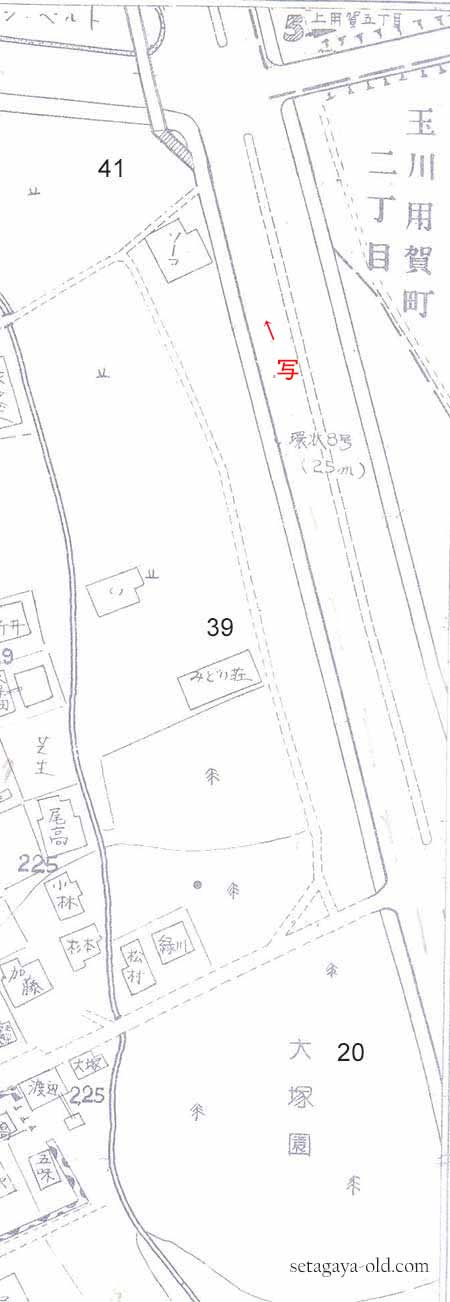 瀬田5丁目20住宅地図