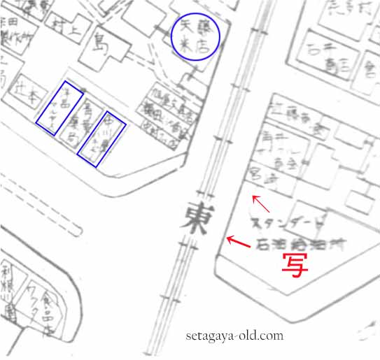 玉川台2-1 住宅地図
