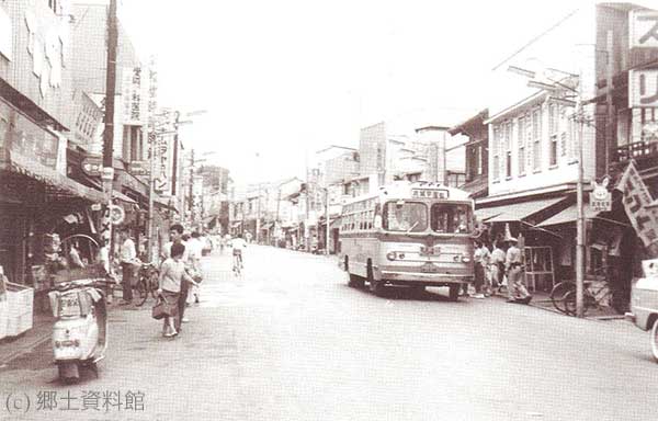 昭和36年等々力駅前商店街