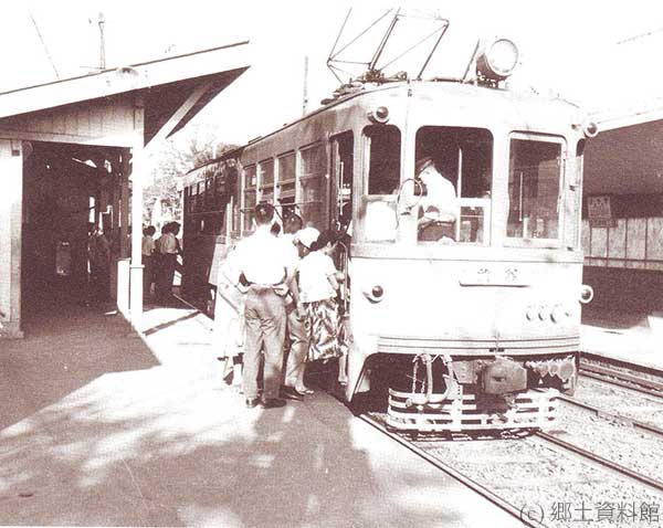 昭和40年玉電用賀駅