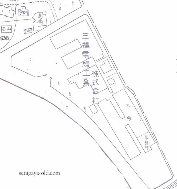 用賀3丁目1住宅地図